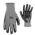 Gloves, Medium Nitrile Dip Palm Blackgripper | 1673M