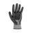 Gloves, X-Large Nylon Knit Shell Nitrile Dip Palm Blackgripper | 2033XL
