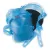 Knee Pads, Blue Foam Padding, Synthetic Rubber Strap | G361