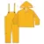 Rain Suit, Large Yellow Pvc With Polyester Backing | R101L