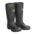Rain Boot, 9 Black Pvc | R23009