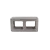 Shot Blast Stone Standard Gray, 8 x 8 x 16" | CONC-NW-STD-GRY-8816