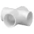 6" Cross PVC Sch. 40 Slip | 420-060