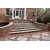 3-Sides Sawn 1 Long Side Rockfaced Stone Tread, Castle Gray, 18 x 72 x 2" | 187221RF