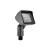 Vista 5105 Mini Area Light Frosted 3 Watt, Black | GR-5105-B-3-W-FR