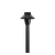 Alliance Outdoor Lighting Path Light W/Frosted Lens, Black 3-1/2"