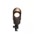 Alliance Up Bullet Mr16 Base No Lamp Bullet Light - Cast Brass - Black Finish | BL115-BLK