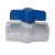Lasco Ball Valve Sch 80 PVC 1-1/2" Socket x Socket | V17491N