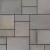 Gforce Modern Traditional Retaining Wall, Champlain Gray, 8 X 9 X 18" |  003440