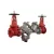 Febco LF860-NRS-FS Reduced Pressure Zone Assembly Backflow Preventer NRS Shutoff w/ Flood Sensor Large Diameter Lead Free Ductile Iron 6" | F122935