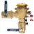 Febco 765-QT-FZ Pressure Vacuum Breaker Backflow Preventer Quarter Turn Shutoff w/ Freeze Sensor Contains Lead Bronze 1/2" | T765CBV