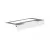LF Wall Light, Integrated LED 3900 K A380 Aluminum, FLat White | LFZDCFW