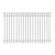 Welded Remington Panel 3 Rail Black 70" x 94" | 692709443
