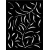 SCREEN DECO LEAFSPRAY Black 90% Block Out 36" X 48" X 5/16"