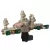 Watts 009M2-QT-S-FS Reduced Pressure Zone Assembly Backflow Preventer Bronze Strainer Quarter Turn Shutoff w/ Flood Sensor Contains Lead Bronze 1-1/4" | 88004039