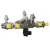 Watts SS009M3-QT-FS Reduced Pressure Zone Assembly Backflow Preventer Quarter Turn Shutoff w/ Flood Sensor Lead Free Stainless Steel 3/4" | 88004046