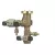 Watts LF800M4QT Anti-Siphon Pressure Vacuum Breaker Backflow Preventer Quarter Turn Shutoff w/ Freeze Sensor Lead Free Copper Silicon Alloy 1/2" | T792010