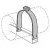 Anvil AS1200 NOM Copper Strut Clamp 3-1/8" | 2400323792