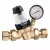 Caleffi Prescal Pressure Reducing Valve 1003 Female NPT wity Pressure Gauge 3/4" | 535351HA