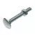 3/8" x 3" Carriage Bplt with Nut Black Coated | 10508-B