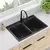 Quartz Classic Drop-in Sink Bowl, Black | ELG3322BK0
