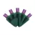 HBL LED 70 Light 5mm Purple Bal LED 4" X 23-1/2' | LED-5MMB-70-PL4
