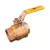 Leemco Ball Valve Brass 1" FNPT | LBT-11B