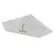 Tryst Corner Center Drain Bathtub, Acrylic White | 100053-000-001-000