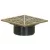 Sioux Finish Fixture Square Nickel | 832-4HNQ