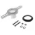Sioux PVC Hub Urinal Flange Kit 2" | 868-5P