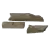 VICTORIA FULL COLOR THIN VENEER FLATS, 2" TO 6" SNAPPED HIEGHTS -