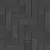 Belgard Brooklyn, 2-3/8" x 3" x 9", Midnight