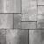 Belgard Catalina Tile Paver, 30mm, 3-Piece, Titanium