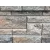 CALSTONE AB CLASSIC 6° GCT GRAY CHARCOAL TAN RETAINING WALLS 5 LR/ PALLET 8 EA/ LAYER 40 EA/ PALLET