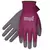Tough Mud Smart Mud Work Gloves, Large Smooth Polyurethane Coated Palm Raspberry | 028R/L RASPBERRY LG