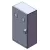 W 18" x H 36" x L 12" NEMA 3R Enclosure | AS-18SS