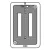 Fibrelyte Electrical and Telephone Box Gray L 15" x W 10" x D 12" | 2006181