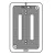 Fibrelyte Valve Box Lid Gray L 24" x W 13" | 2006288