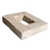 Dutch Utility Receptacle Block Gray 20 Ea/ Bx 8" X 6.5" | DQACC0082