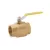 Ball Valve Brass 2-1/2" Threaded Ends | 759T09