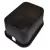 NDS Standard Jumbo Box and Cover Black L 20" x W 13" | 117BC BLK