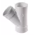 45 Degrees Elbow, 3" Hub x Hub x Hub PVC | 3P08_alt