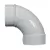 90 Degrees Elbow, 3-1/4" x 3-1/2" Hub HDPE | 31P0ST