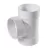 Sewer and Drain Tee, 4" Hub x Hub x Hub PVC | 4P01_alt