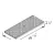 NDS PRO SERIES CHANNEL GRATE GREY 8" X 20" | 836_alt1