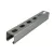 Half-Slot Strut, 20' L X 13/16" H 12 Ga Steel Pre-Galvanized | 23STA1201HS-20