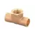 Heel Tee, 3/4" x 1/2" x 3/4" C x F x C Copper | CFCT3412-NL