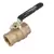 Aqualine Ball Valve Brass 3/4" F x F | BBV-075-LF-LH