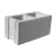 Reg Lw Block, 8" x 8" x 8", Concrete