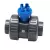 LASCO 2 1/2" PVC SLO-CLOTXT TRU UNION B.V. EPDM | V27111NSC